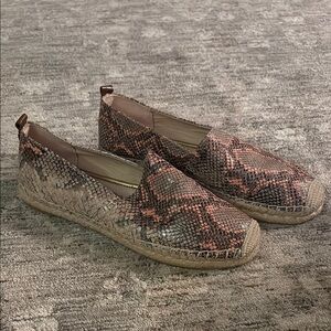 Sam Edelman women’s size 10 Snakeskin Patterned Espadrilles